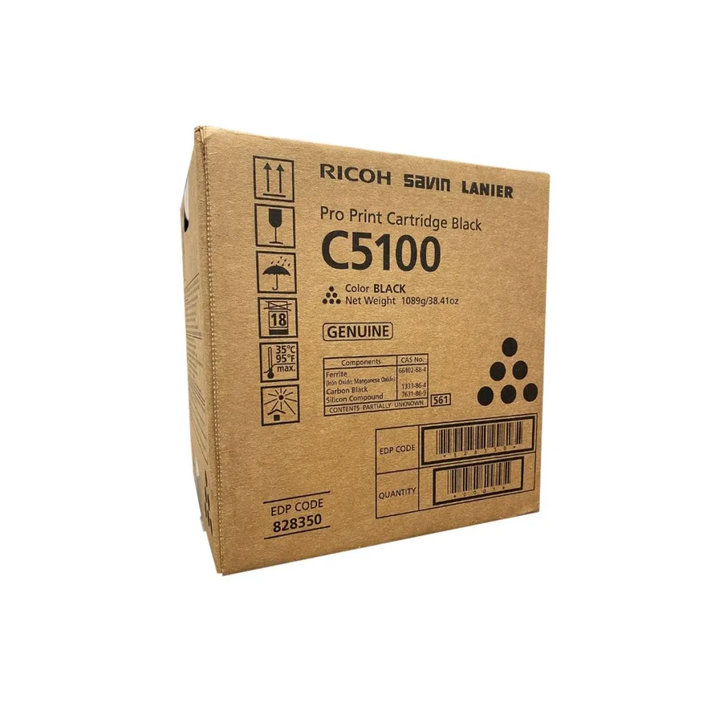Toner original Ricoh C5100s C5110s 828350 preto 30.000 páginas