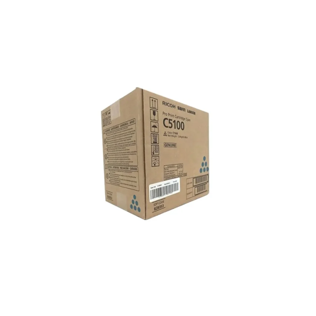 Toner original Ricoh C5100S C5110S 828353 ciano 30.000 páginas