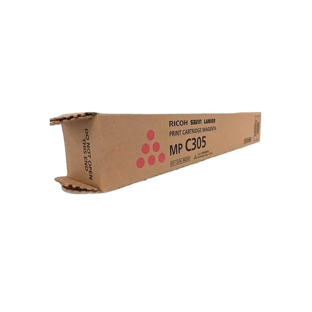 Toner original Ricoh mp C305 C305SP C305SPF 842121 magenta 4.000 páginas