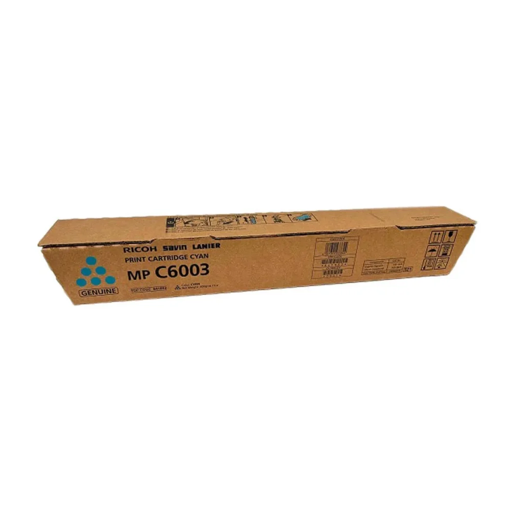 Toner original Ricoh mp C4503 C5503 C6003 841852 ciano 22.500 páginas