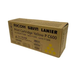Toner Original Ricoh P C600 Amarelo 12.000 Páginas — H&H Suprimentos Corporativos