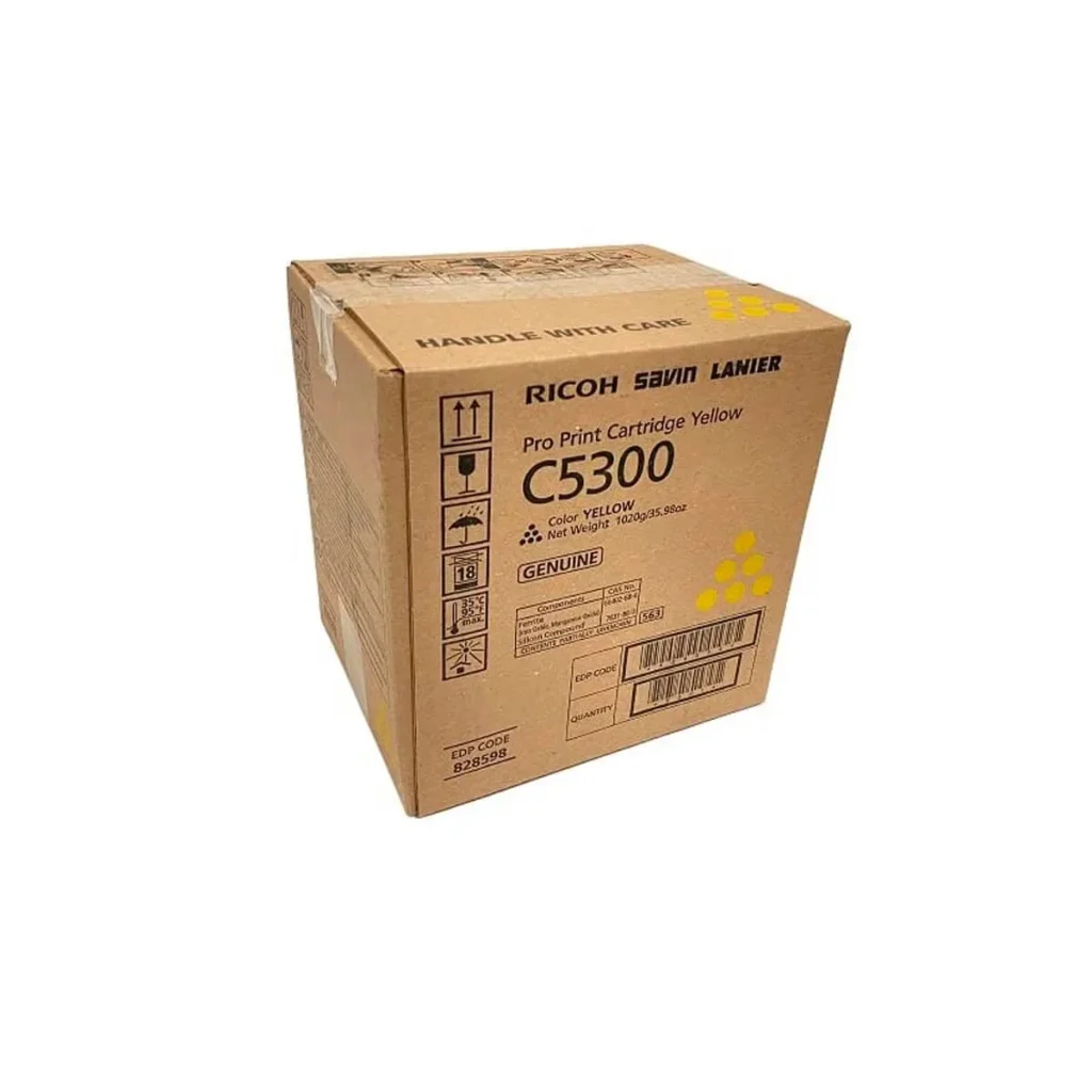 Toner original Ricoh Pro C5300S C5310S amarelo 26.000 páginas