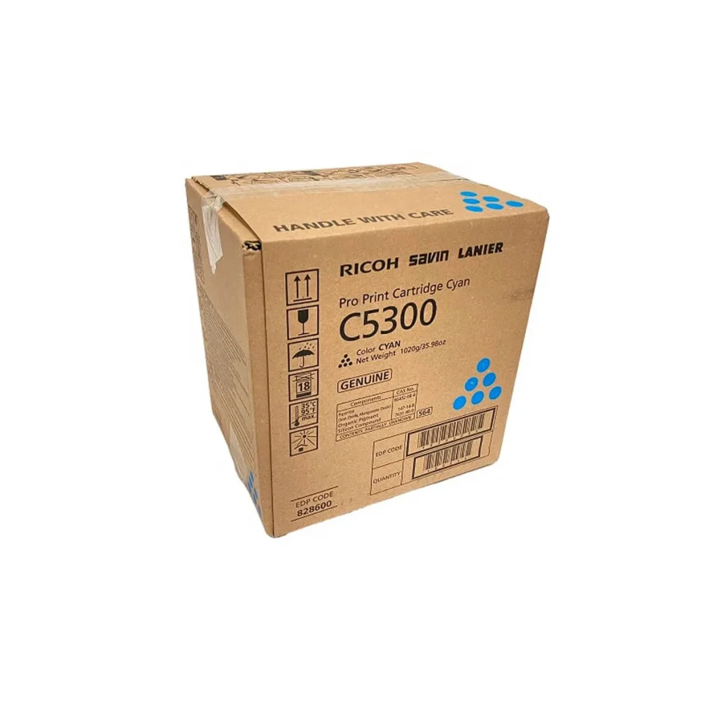 Toner original Ricoh Pro C5300S C5310S ciano 26.000 páginas