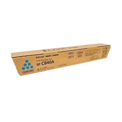 Toner Original Ricoh SP C840 C842 821258 Ciano 34.000 Páginas — H&H Suprimentos Corporativos