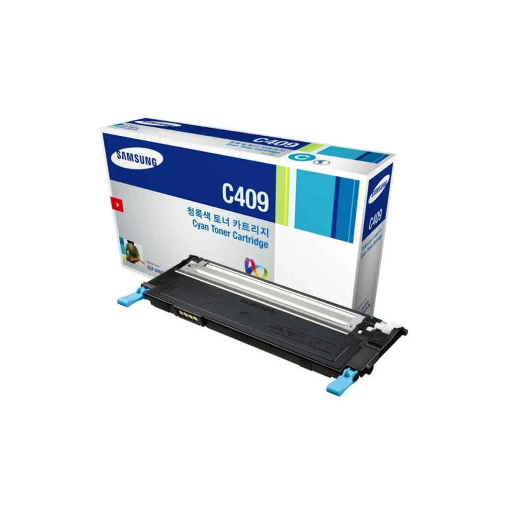 Toner original Samsung CLT-C409S ciano 1.000 páginas