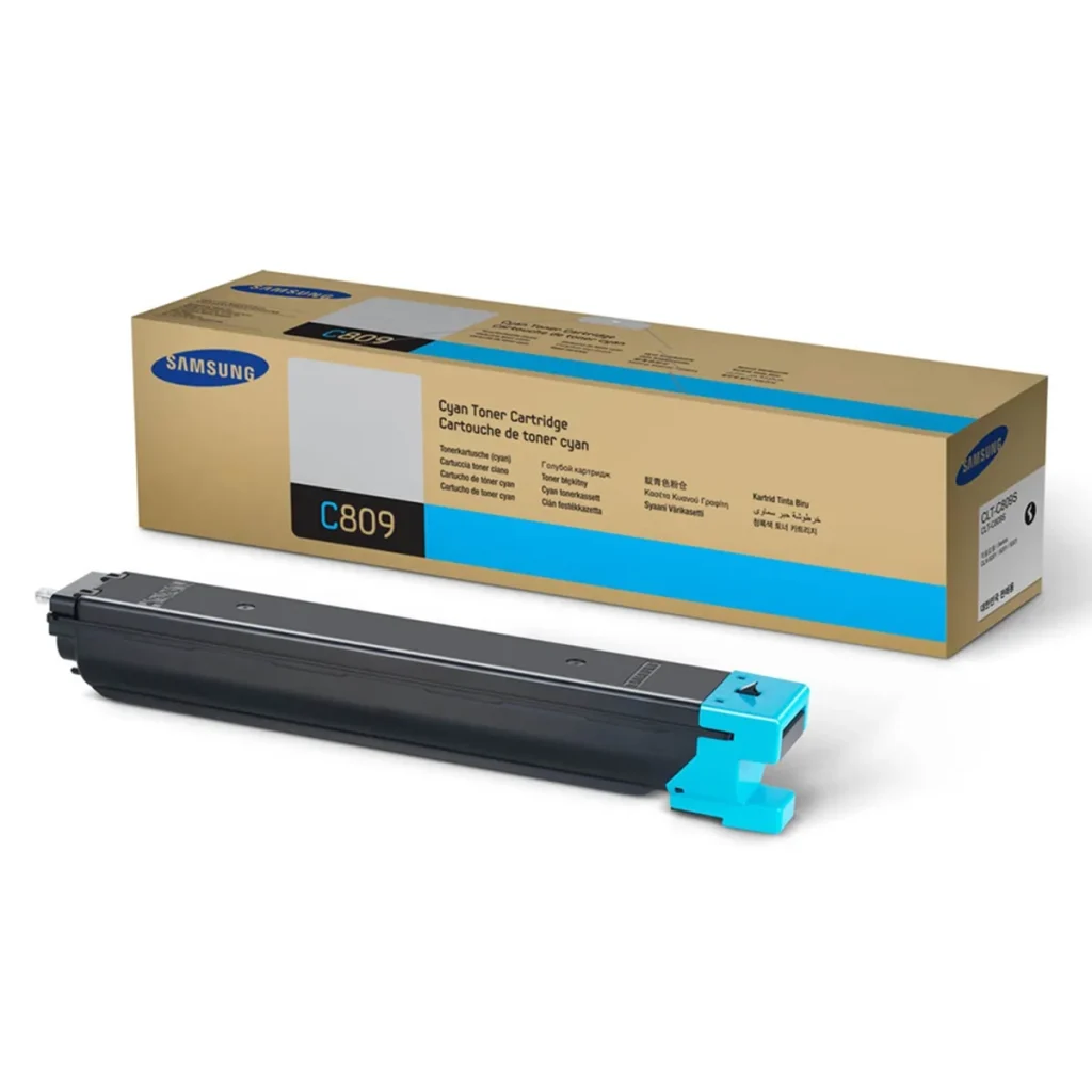 Toner original Samsung CLT-C809S ciano 15.000 páginas