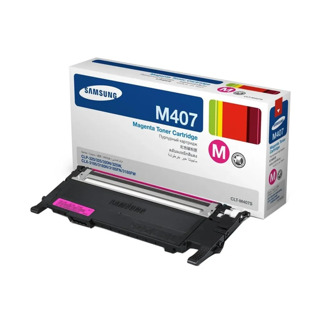 Toner original Samsung CLT-M407S magenta 1.000 páginas