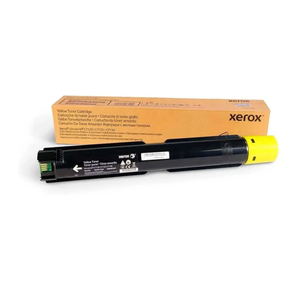 Toner original Xerox 006R01831 amarelo 18.500 páginas