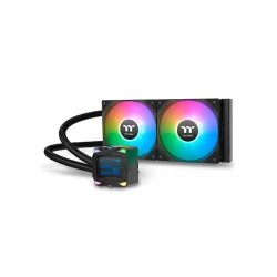Water Cooler Thermaltake LA240-S ARGB Sync 240 mm Intel AMD Preto — H&H Suprimentos Corporativos